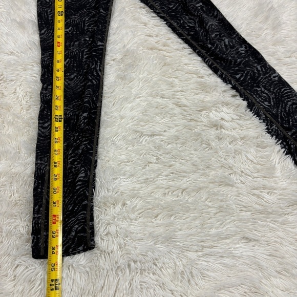 Athleta Chaturanga Active Leggings High Rise Yoga Workout Black Gray Small - Picture 4 of 12
